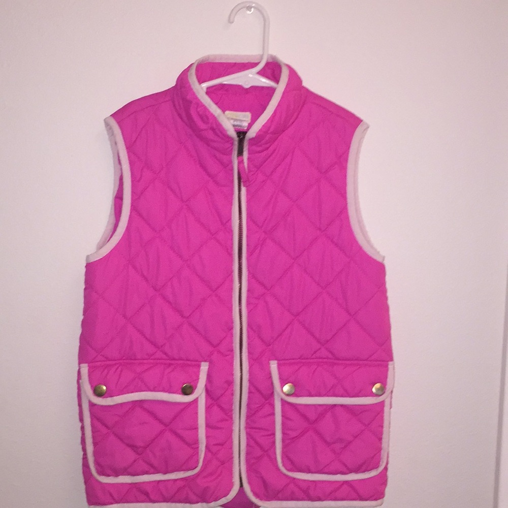Crew cuts pink vest